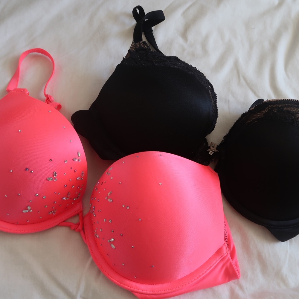 VS & Maidenform push-up bras